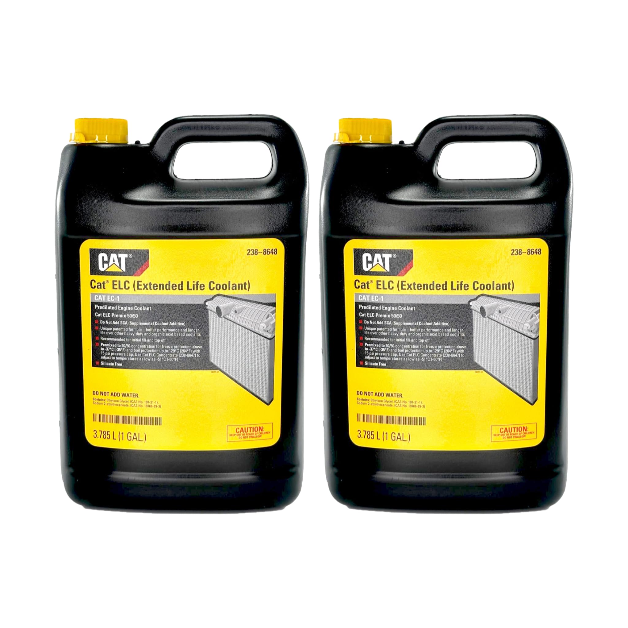 Amazon.com: CAT 238-8648 Extended Life Coolant 50/50 Premix, Red
